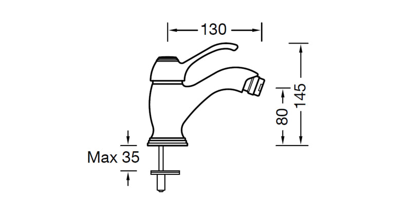 EURORAMA - Miscelatore lavabo con piletta a saltello 1"1/4 - serie: dodo - colore: bronzo