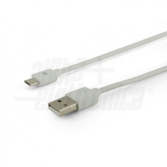 ALPHA ELETTRONICA - Cavo Usb 2.0 Da Spina Usb-A A Spinamicro Usb-B 1 METRO