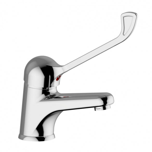 Teorema - Miscelatore Lavabo Con Leva Clinica Cromato - Serie: Golf Plus