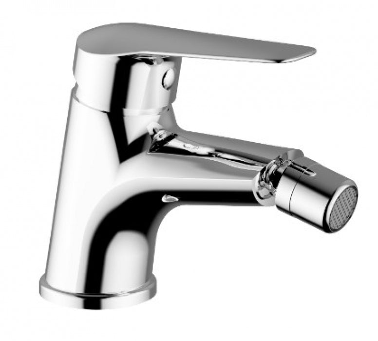 Teorema - Miscelatore Bidet Con Saltello Cromato - Serie: Slyce