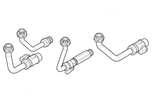 VAILLANT - Set Tubi E Raccordi Per Riscaldamento E Acs Ecotec Intro