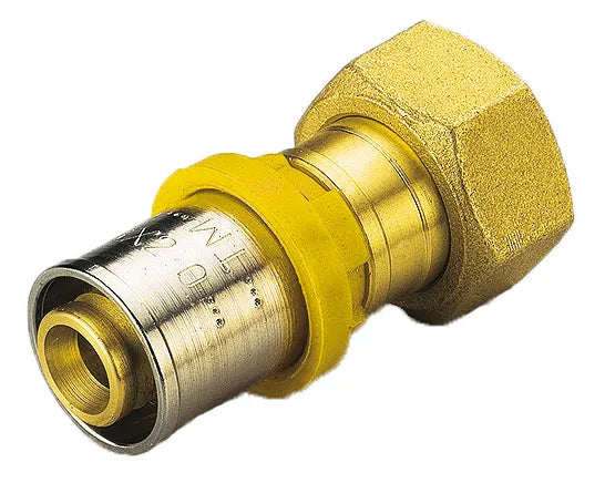 Niples Femmina Con Girello 1/2" Ø16 A Pressare Gas