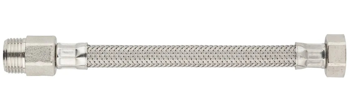 Flessibile Inox Maschio Prolungato - Femmina 1/2" - 30 Centimetri