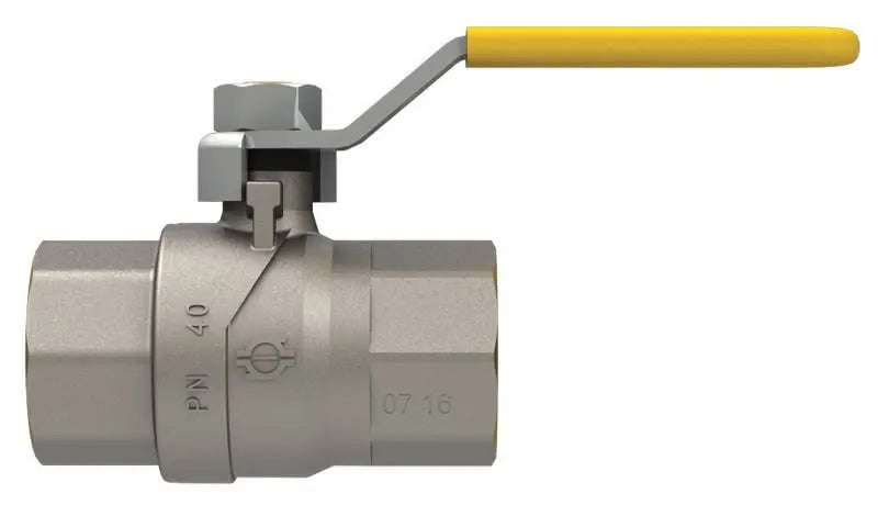 Valvola Gas Dritta A Leva Ff1/2"